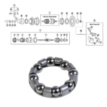 Kuulakehä J Shimano 3-v (SG-3C40)