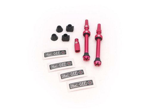 MUC-OFF PINK TUBELESS VALVE KIT V. 2.0 60 MM