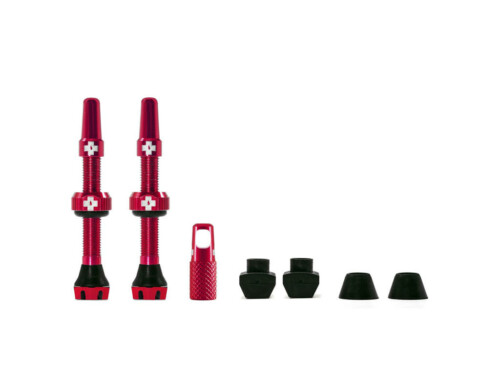 MUC-OFF RED TUBELESS VALVE KIT V. 2.0 44 MM