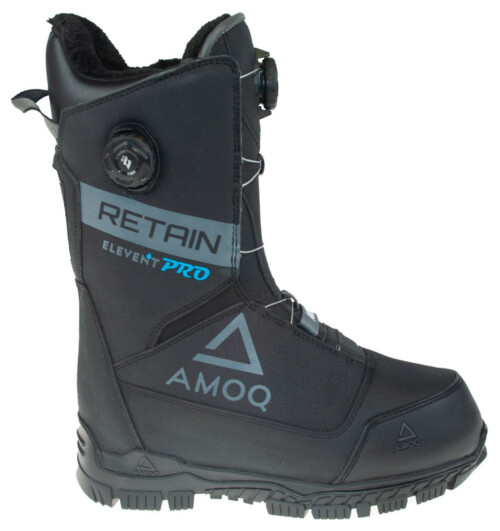 AMOQ RETAIN DUAL OPTI-FIT LACING MUSTA/HARMAA SAAPPAAT