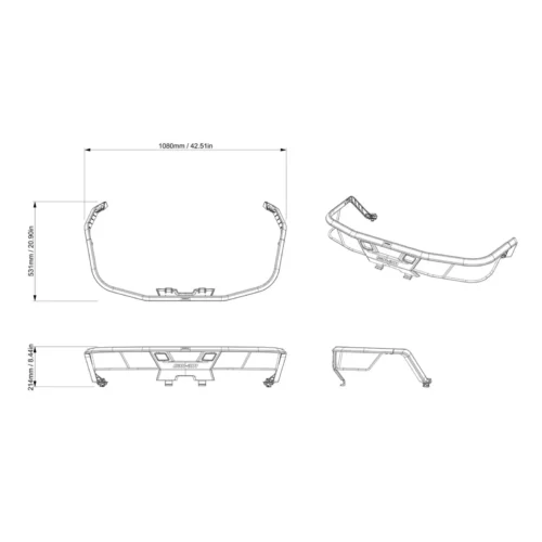 LINQ REAR RACK EXTENSION - Image 3