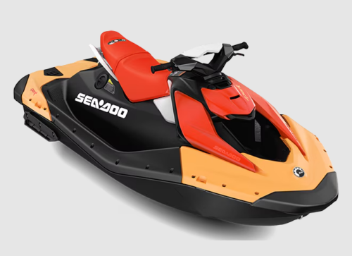 SEA-DOO SPARK 2UP 60 BASE SUNRISE ORANGE/DRAGON RED 2025