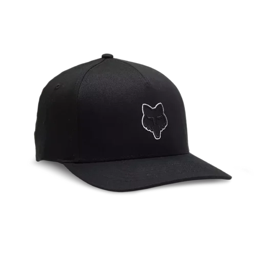 FOX HEAD FLEXFIT BLACK HAT