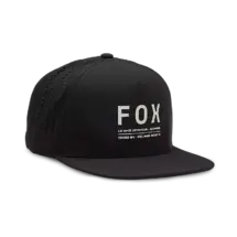 FOX NON STOP TECH BLACK SNAPBACK