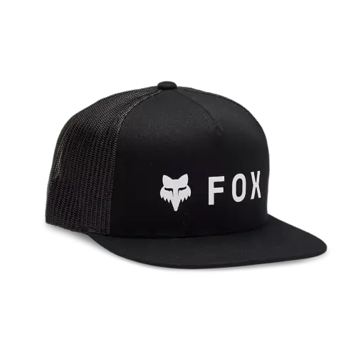 FOX ABSOLUTE MESH BLACK SNAPBACK