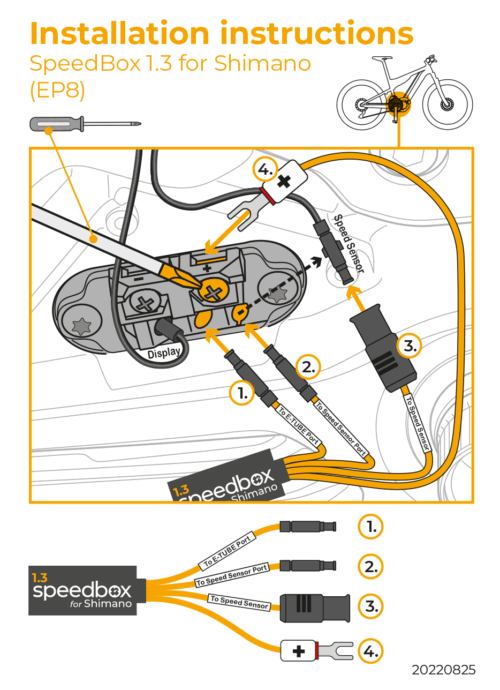 SPEEDBOX 1.3 FOR SHIMANO EP8 +E-TUBE PORT - Image 4