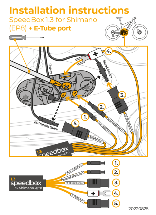 SPEEDBOX 1.3 FOR SHIMANO EP8 +E-TUBE PORT - Image 3