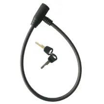 Cavo Vaijerilukko 10mm / 65 cm Musta