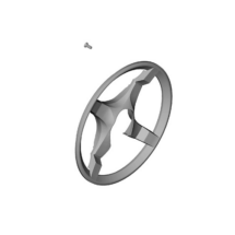 Shimano FC-TY501 42T Ketjusuoja ja Kiinnitysruuvit