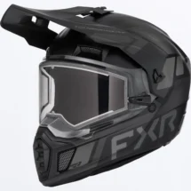 FXR Clutch X Kypärä Lämmitettävällä Visiirillä Black OPS