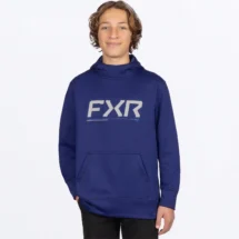 FXR Lasten Hydrogen Tech -Huppari Deep Cobalt/Grey