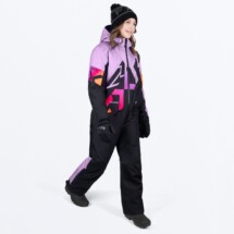 FXR Youth Cold Cross CX -Nuorten Ajohaalari, Black/Lilac Glow