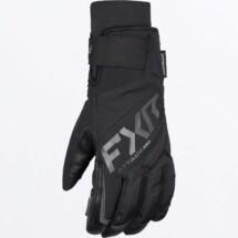 FXR Attack Pro Insulated Miesten Eristetyt Käsineet, Black