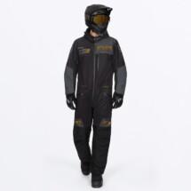 FXR Miesten Revo F.A.S.T. Vuorellinen Haalari, Black/Asphalt/Kash
