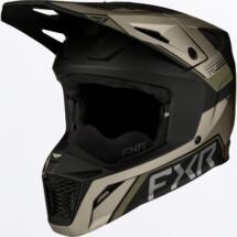 FXR Apex Snow Moottorikelkkakypärä, Stone/Moss