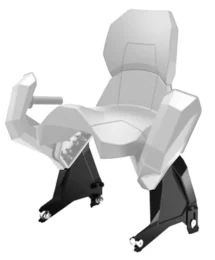 Kimpex Seat Jack LT/DX Matkustajan Istuimen Kiinnityssarja Polaris